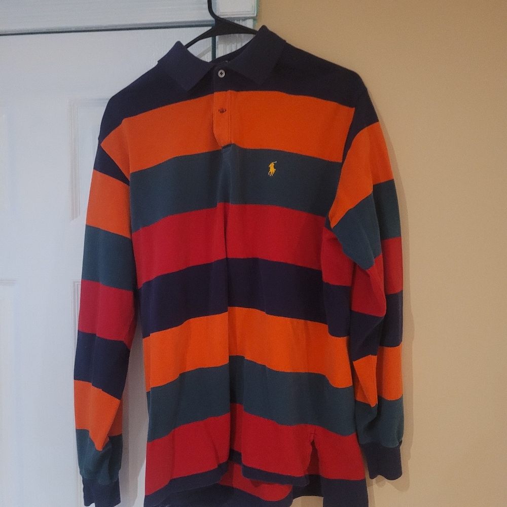 Striped Multicolor Polo Shirt